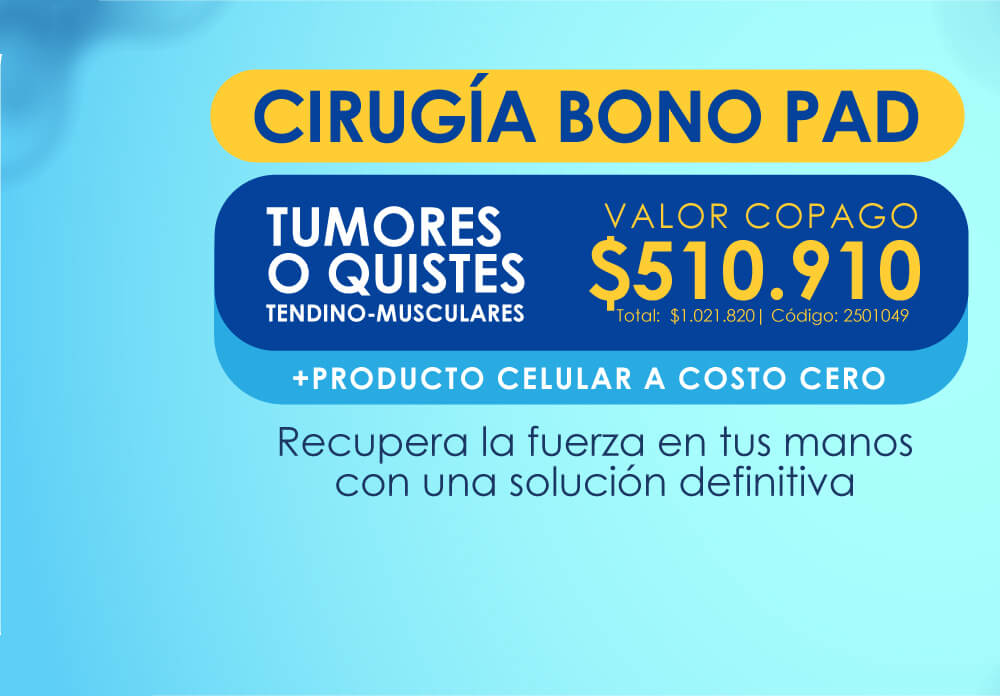 Cirugía Bono PAD — tumores de partes blandas